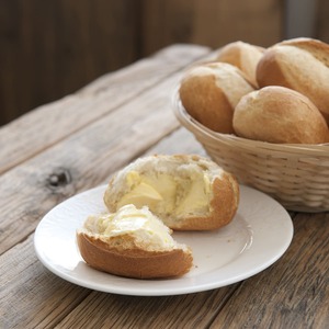 Aryzta bread rolls with butter